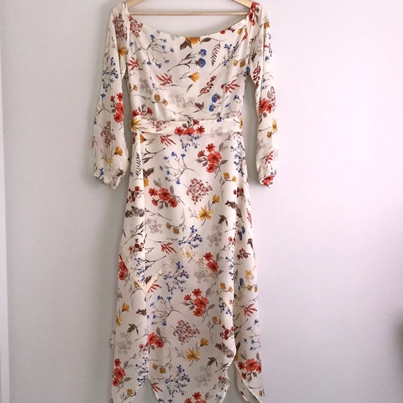 Wild About Flowers Off Shoulder Midi - Picture 8 of 8